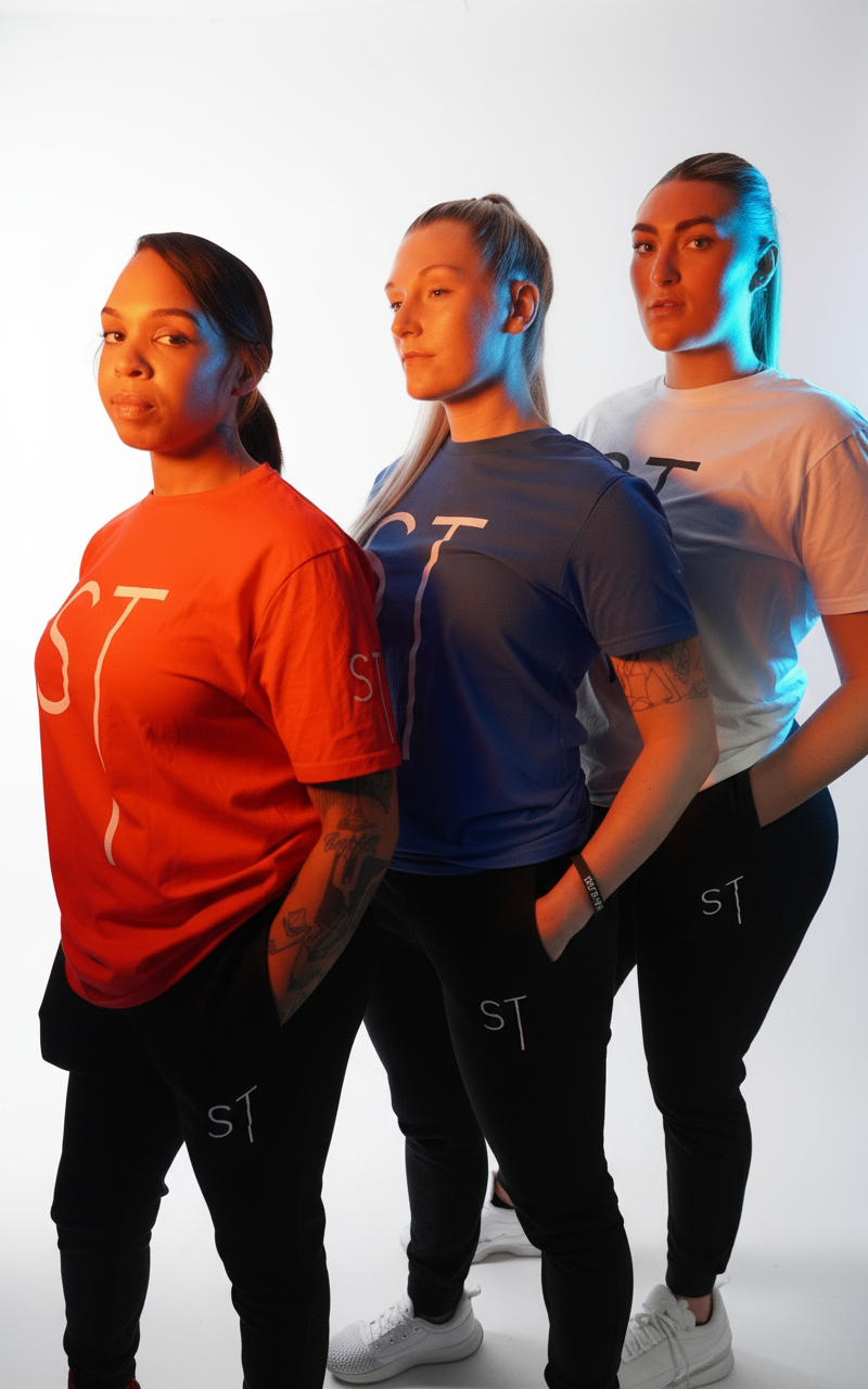 SlimTall tees in all 5 colors