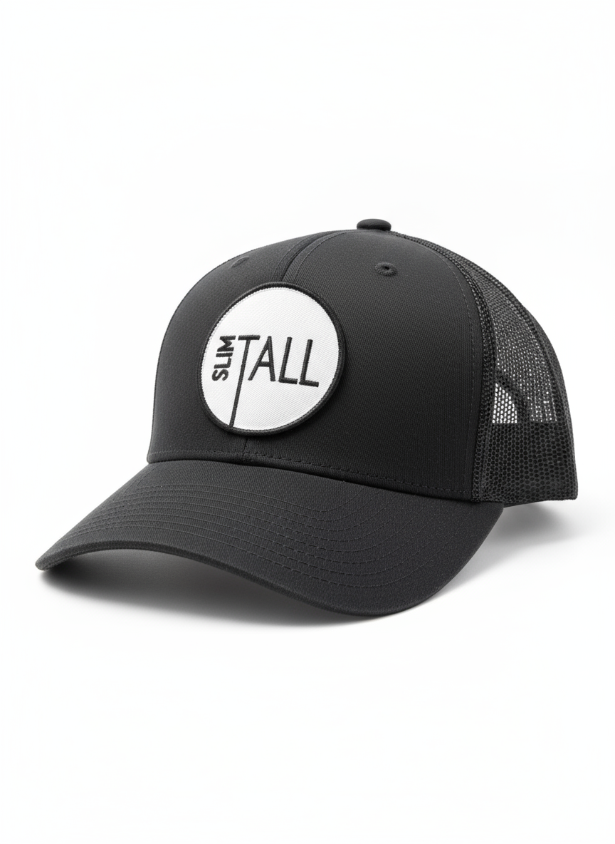 Black/White ST Trucker Hat