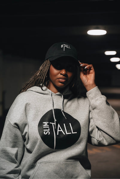 SlimTall Dad Hat, Black