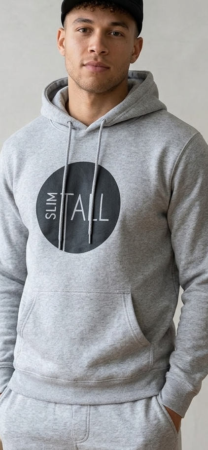 SlimTall Signature Hoodie (Grey)