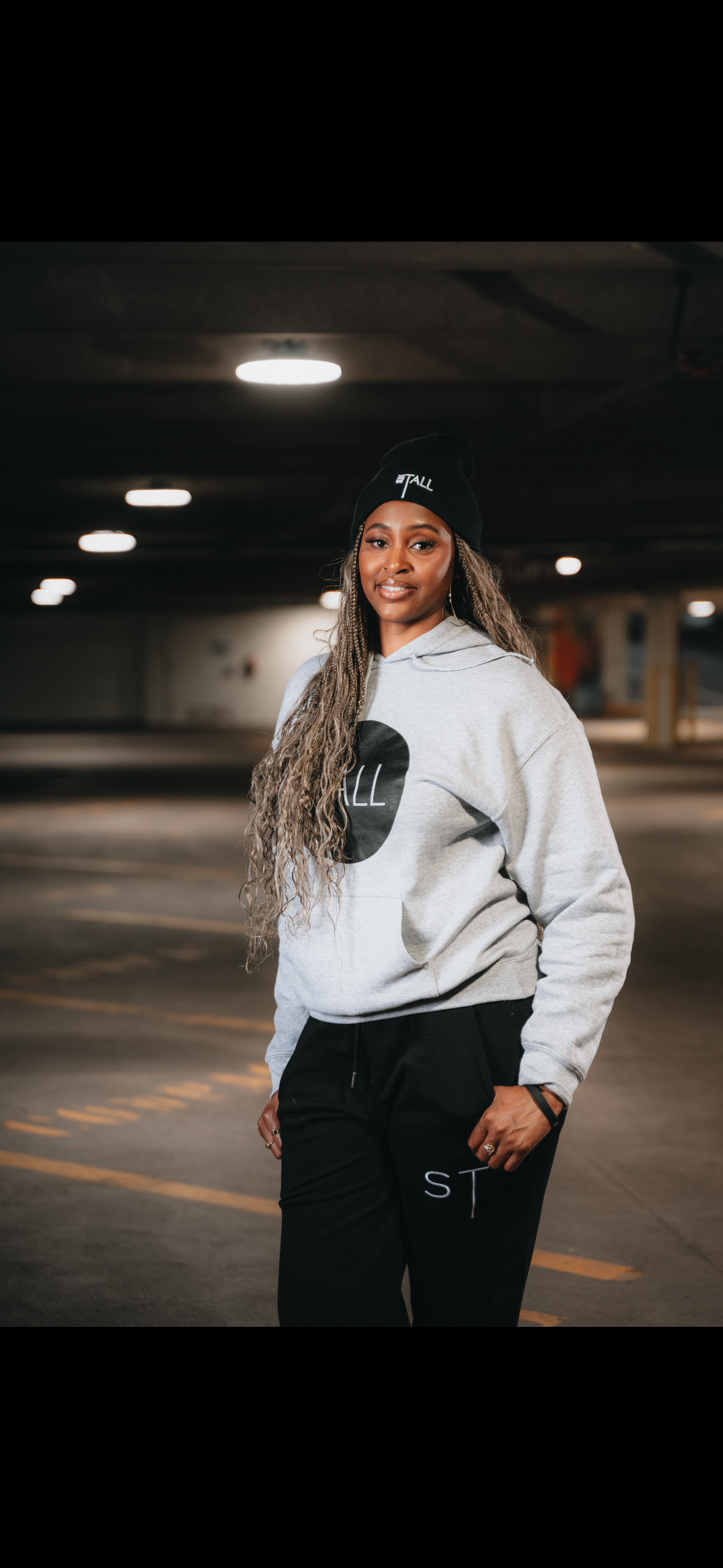 SlimTall Signature Hoodie, Grey