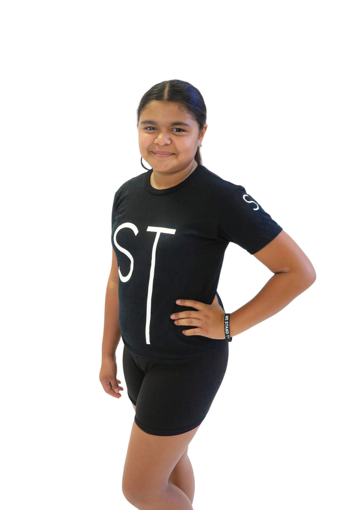 SlimTall Youth Tee, Black