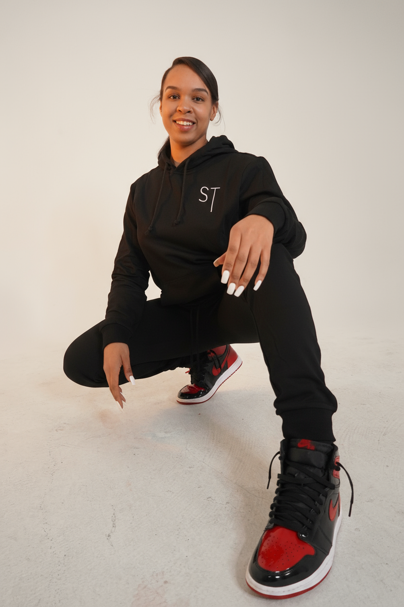 Tracksuit (BLACK/WHITE)